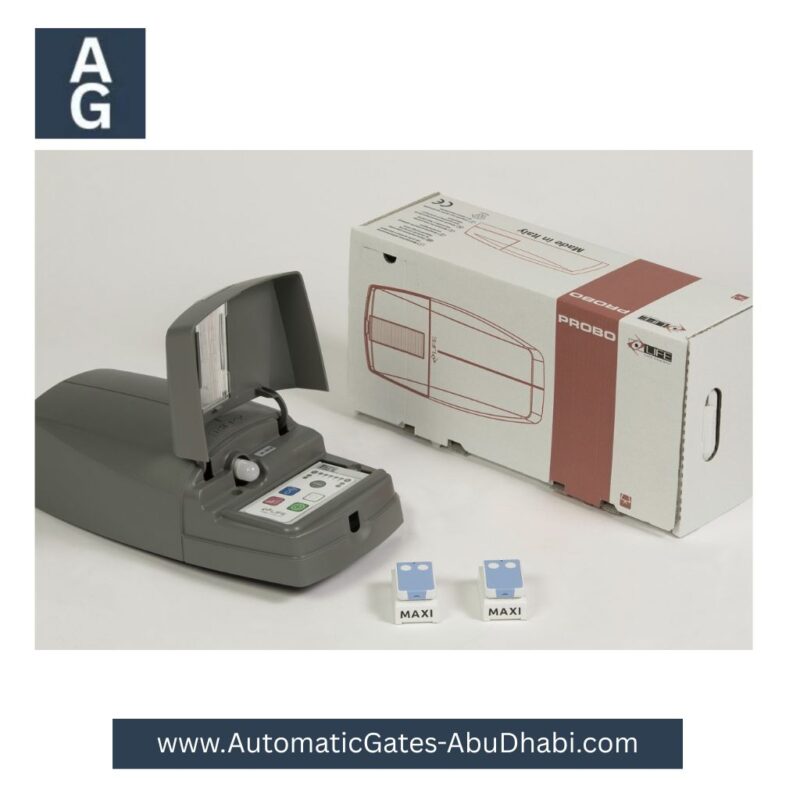 LIFE PROBO 100 garage door motor with control panel and MAXI remotes – ideal for modern automation.