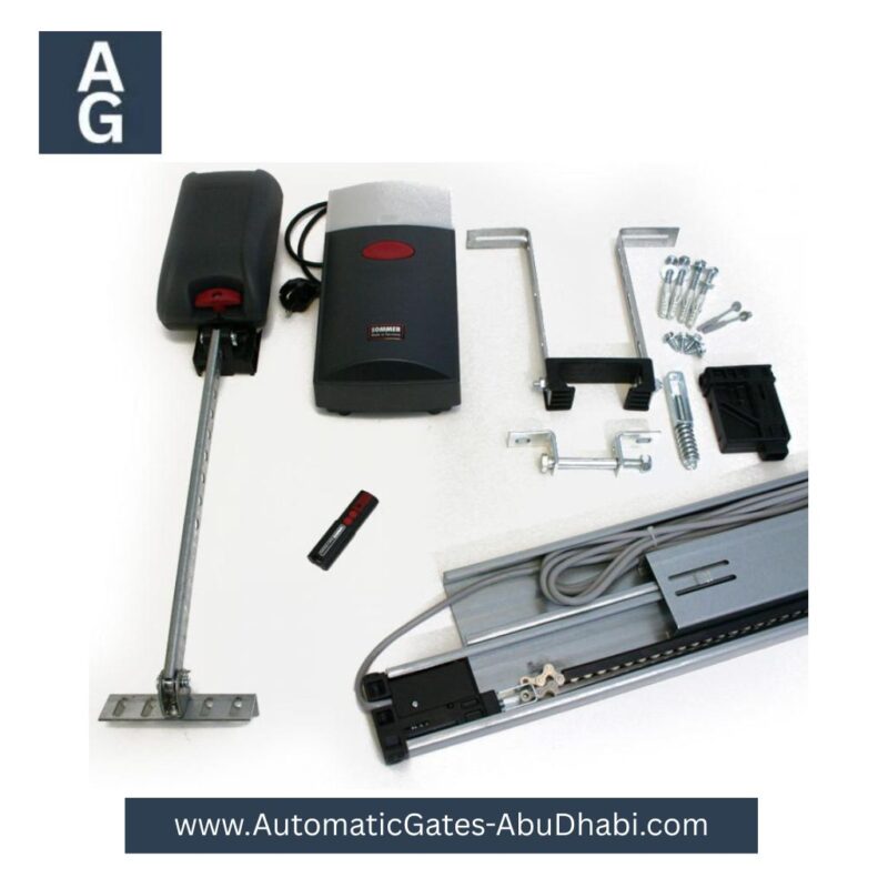 Duo Vision 650 Garage Door Drive Kit with remote control and installation components