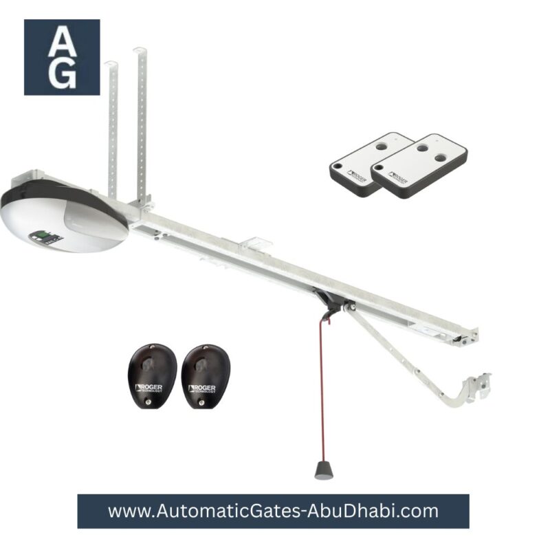 ROGER C403301HR Gate Motor with complete installation kit and remote control