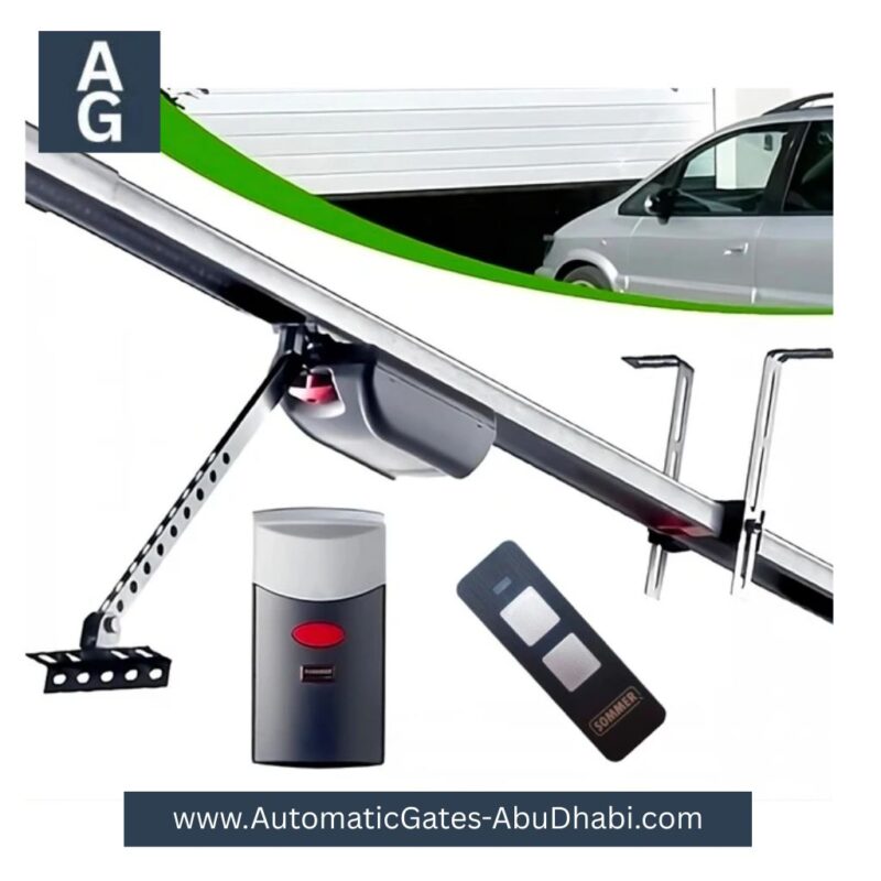 Sommer Duo Vision 500 Automatic Gate Opener with remote control and sensors