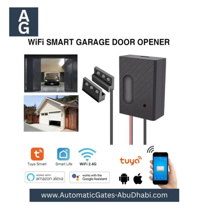 Tuya Controller Smart WiFi Door Opener for Automatic Garage with mobile app compatibility