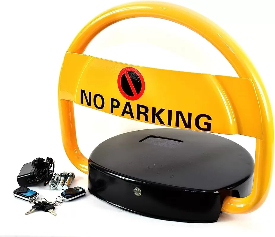 Solar Parking Lock Barrier with Remote Control