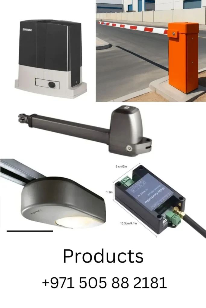 Top-quality automation products including gate operators, barrier gates, and more in Mohammed Bin Zayed City (MBZ City).